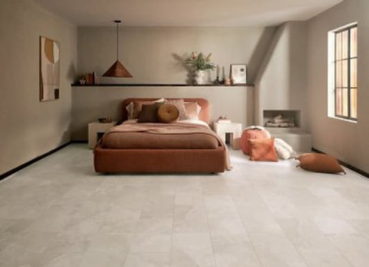 CORETEC TILE in Cremello Trvrtn Luxury Vinyl