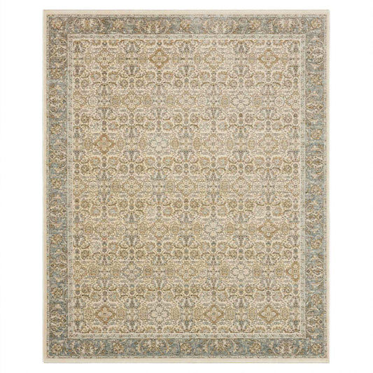Virtuous Grey in Grey 6'6"x9'6" Area Rugs