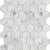Echo in White 3" Hexagon