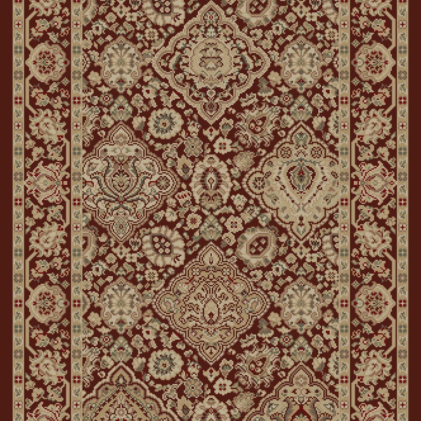 Work of Art Runner in Pastime Carpet