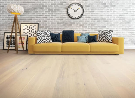 Vintage Elements in Winter Oak Hardwood