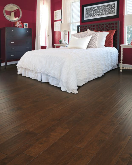 Vintage View in Java Birch Hardwood