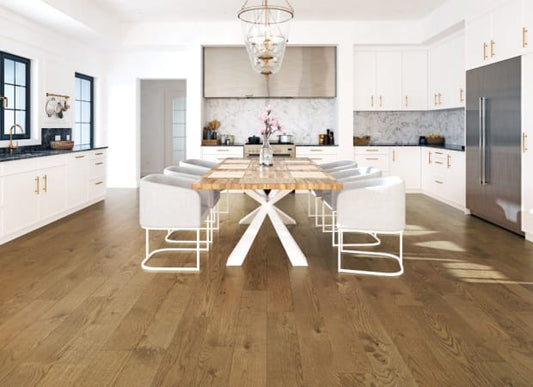 Industrial Design in Davenport Tan Oak Hardwood