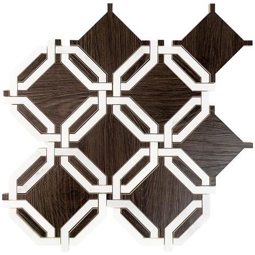 Wood Jet Sagano in Asian Statuary & Dark Wood Porcelain Natural Stone