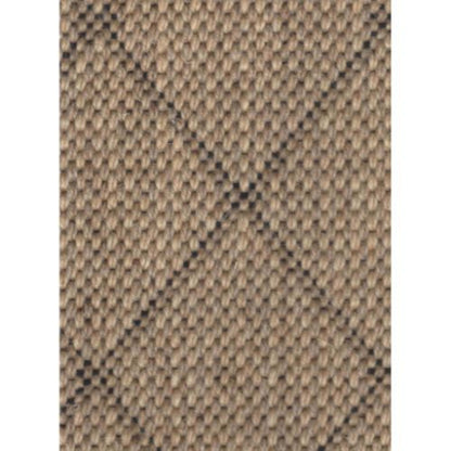 Woolcord Collection - Rombo in Natural Black Carpet