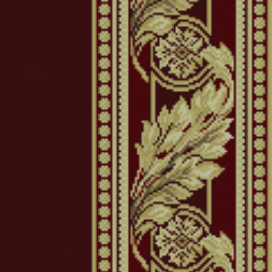 Woven Treasures Border in Majestic Carpet