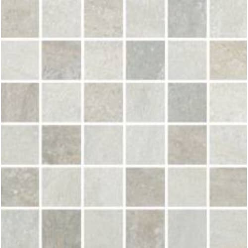Lefka in White/Grey Mix Mosaic Tile