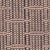 Woolcord Collection - Squares in Nat Black   Carpet