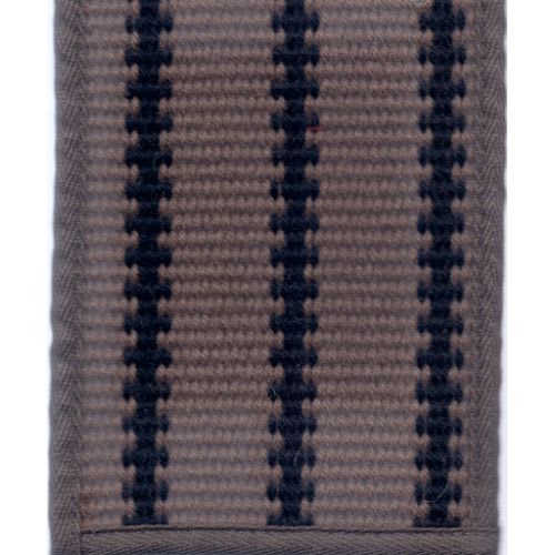 Flatweave/Soumac Collection - Zip in Black Taupe    Carpet