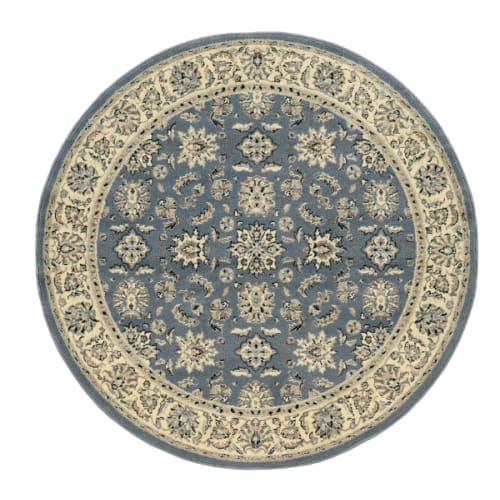 Alba - 1592 - Grey Blue in Grey Blue Area Rugs