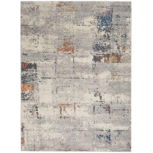 Grand Expressions KI54 in Grey/Multi Area Rugs
