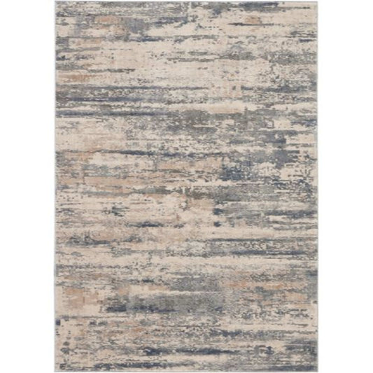 Rustic Textures RUS04 in Beige/Grey Area Rugs