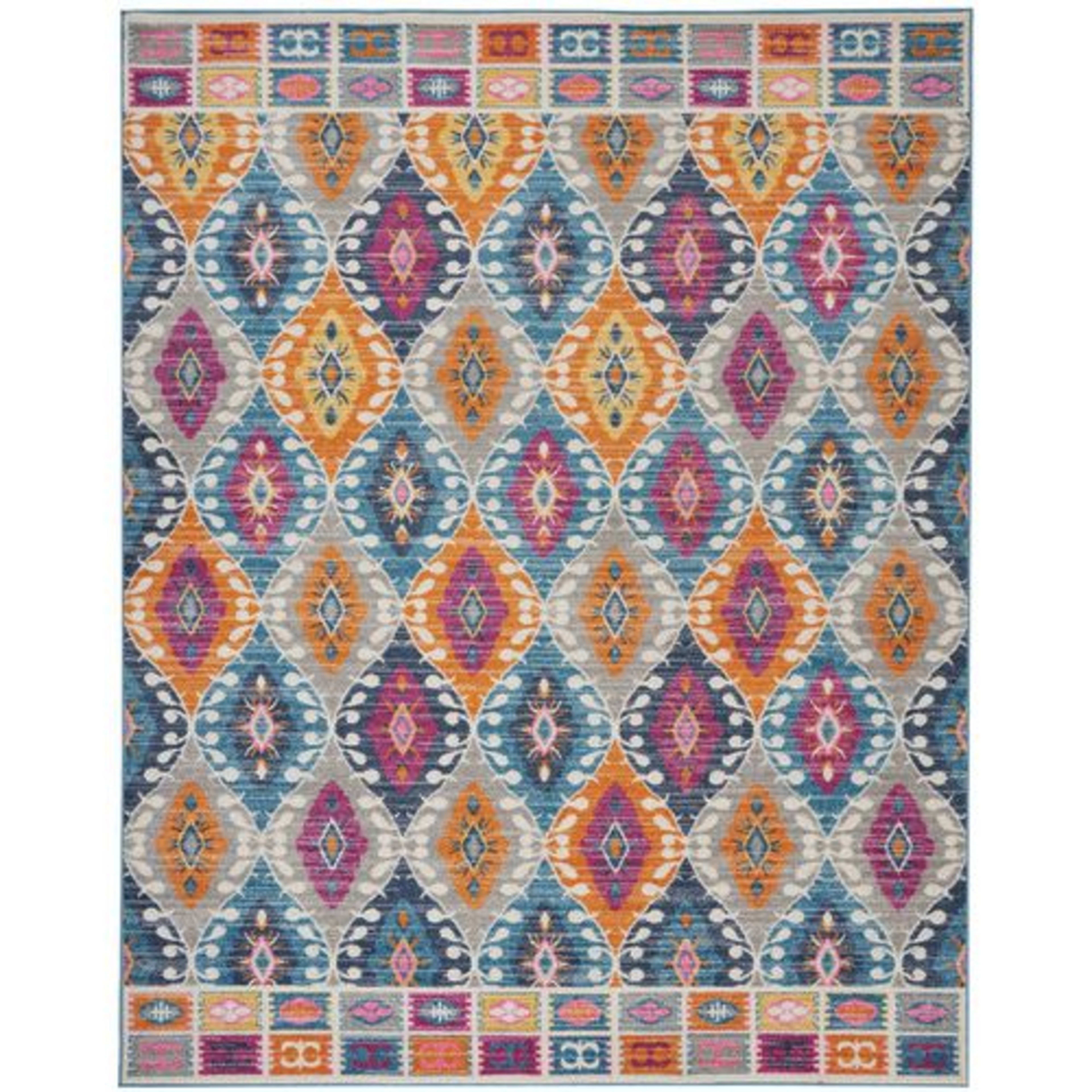Passion PSN02 in Multicolor Area Rugs