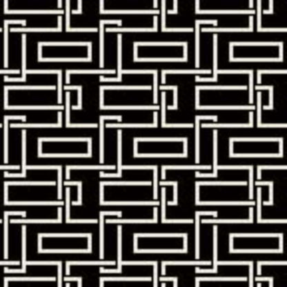 Wiltonian Collection - Chainlink in Black Field/White    Carpet