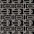 Wiltonian Collection - Chainlink in Black Field/White    Carpet