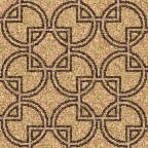 Wiltonian Collection - Cirquw in Lt Nat Field/Dk Nat  Carpet