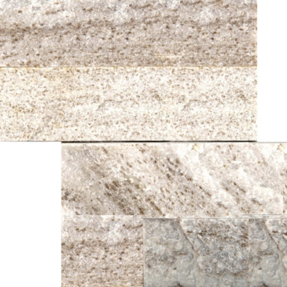 SLATE, QUARTZITE & SANDSTONE in Rustic Gold 12" X 12"