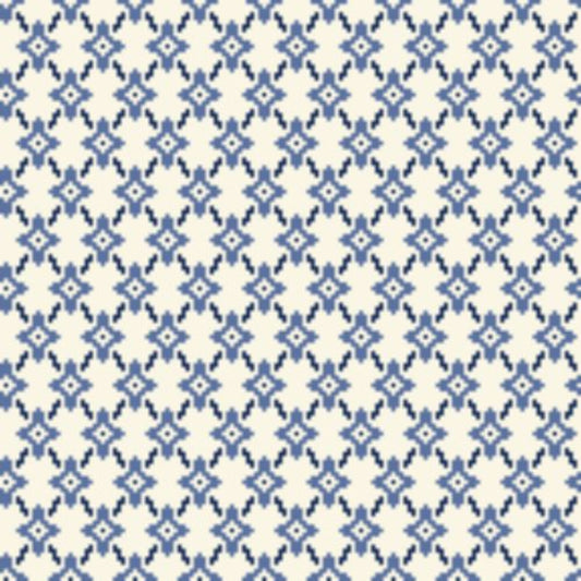 Wiltonian Collection - Extra in White/Blues     Carpet