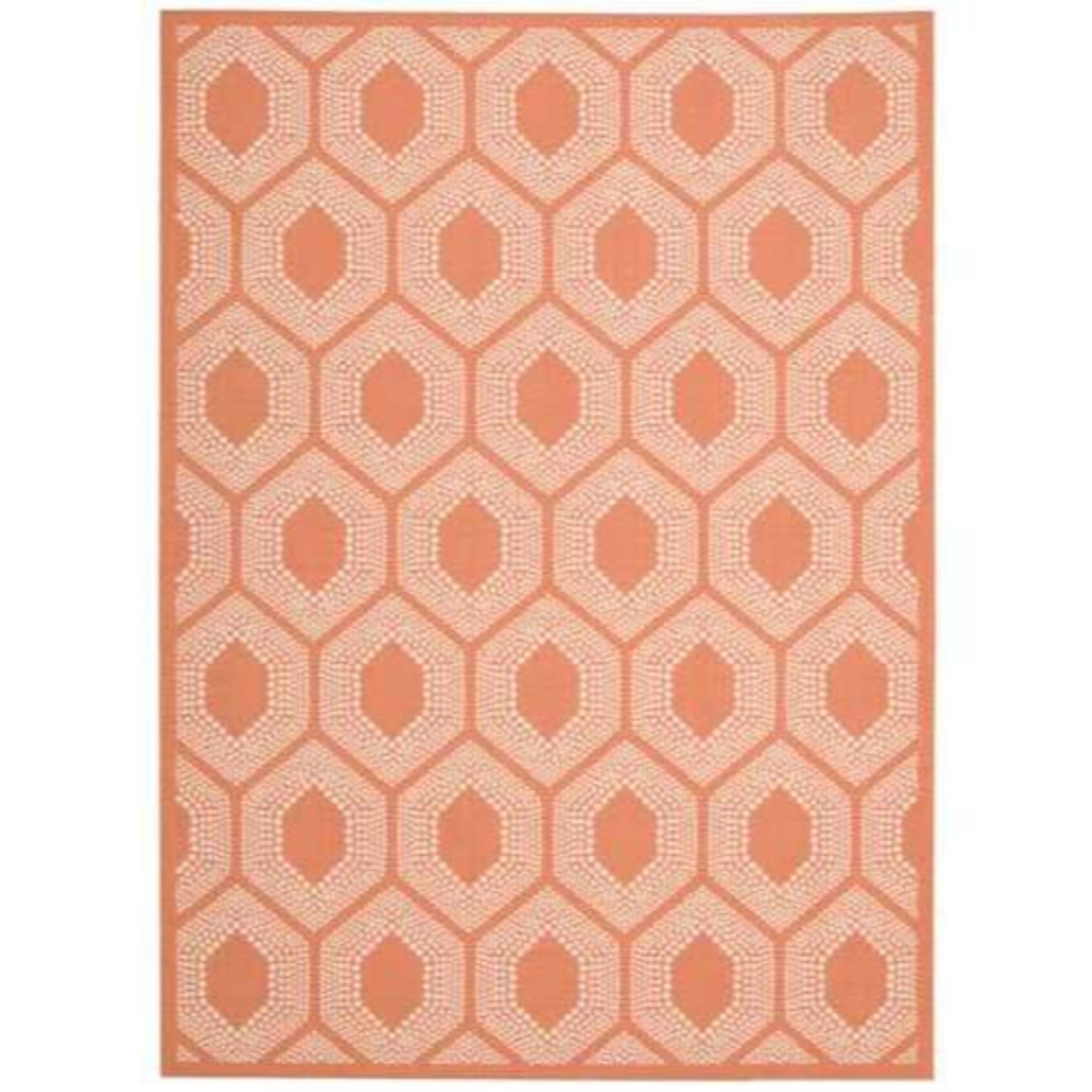 Sun N' Shade SND26 in Tangerine Area Rugs