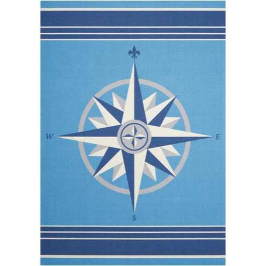 Sun N' Shade SND45 in Blue Area Rugs