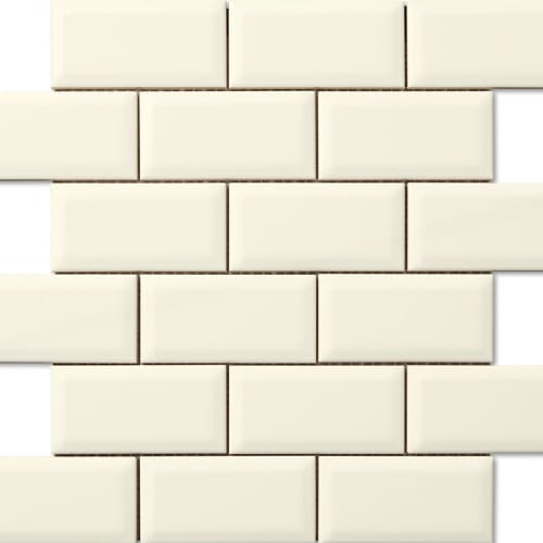 Delray in Beaches Mosaic Brick Glossy Tile