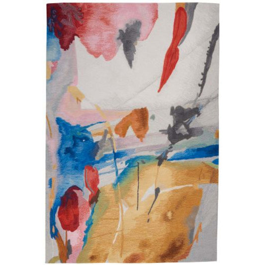 Symmetry SMM11 in Multicolor Area Rugs