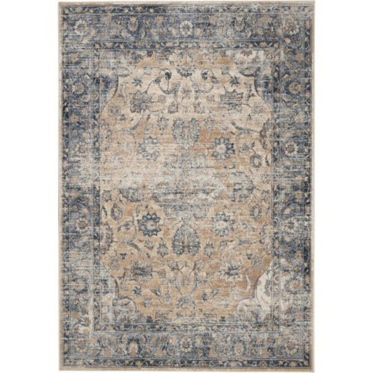 Malta MAI13 in Blue/Ivory Area Rugs