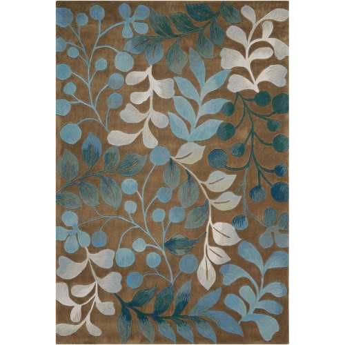 CONTOUR CON02 in Mocha Area Rugs