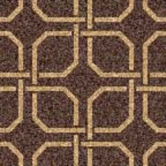 Wiltonian Collection - Quadrix in Dark Nat Field/Lt Nat  Carpet