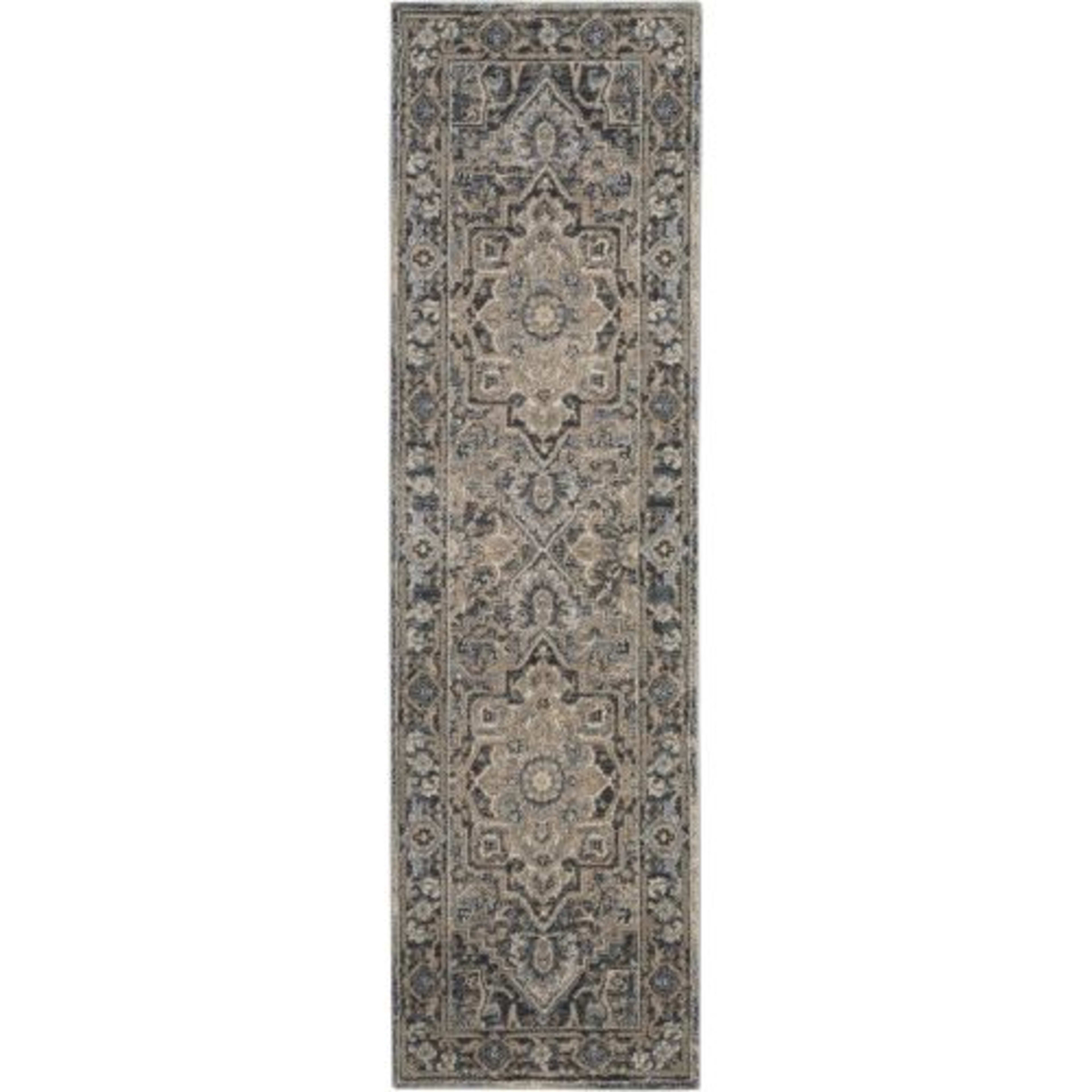 Moroccan Celebration KI381 in Navy Area Rugs