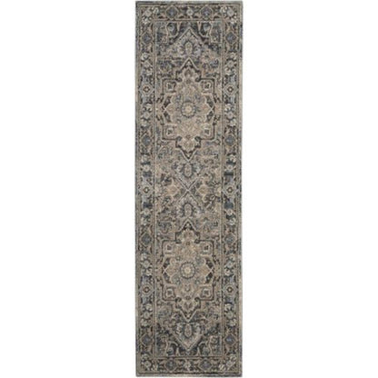 Moroccan Celebration KI381 in Navy Area Rugs