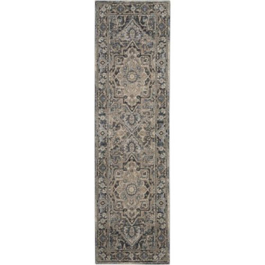 Moroccan Celebration KI381 in Navy Area Rugs