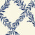 Wiltonian Collection - Large Trellis in Trellis White Blues   Carpet