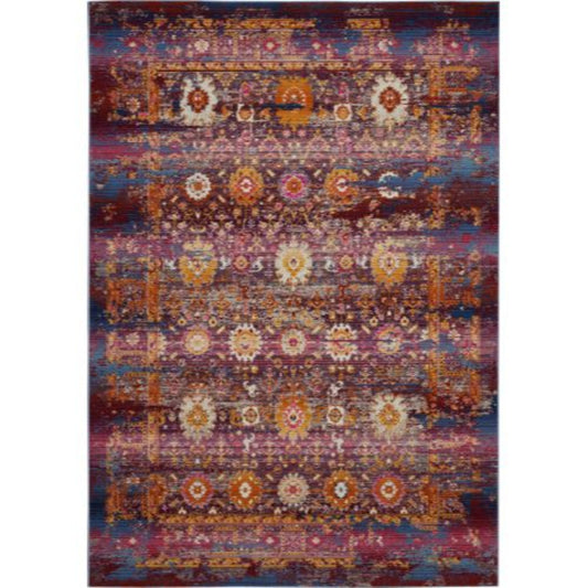 Vintage Kashan VKA03 in Red/Multicolor Area Rugs