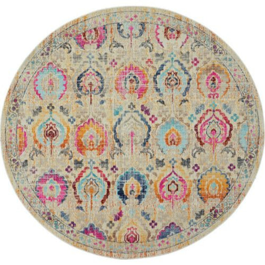 Vintage Kashan VKA04 in Ivory/Multicolor Area Rugs