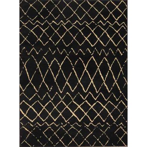 Grafix GRF04 in Black Area Rugs