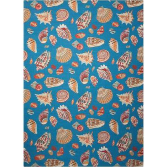 Sun N' Shade SND22 in Azure Area Rugs