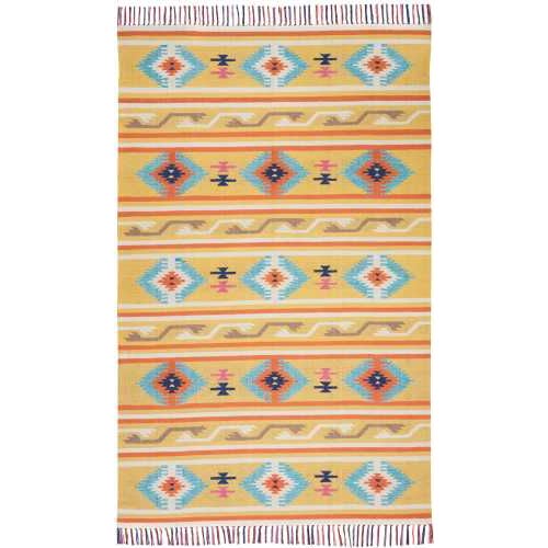 Baja BAJ03 in Yellow Area Rugs